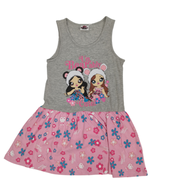 DÍVČÍ ŠATY S/L EV1284 Tellini S.R.L. Velkoobchodní oblečení